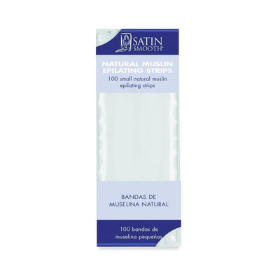 Satin Smooth Natural Muslin Waxing Strips