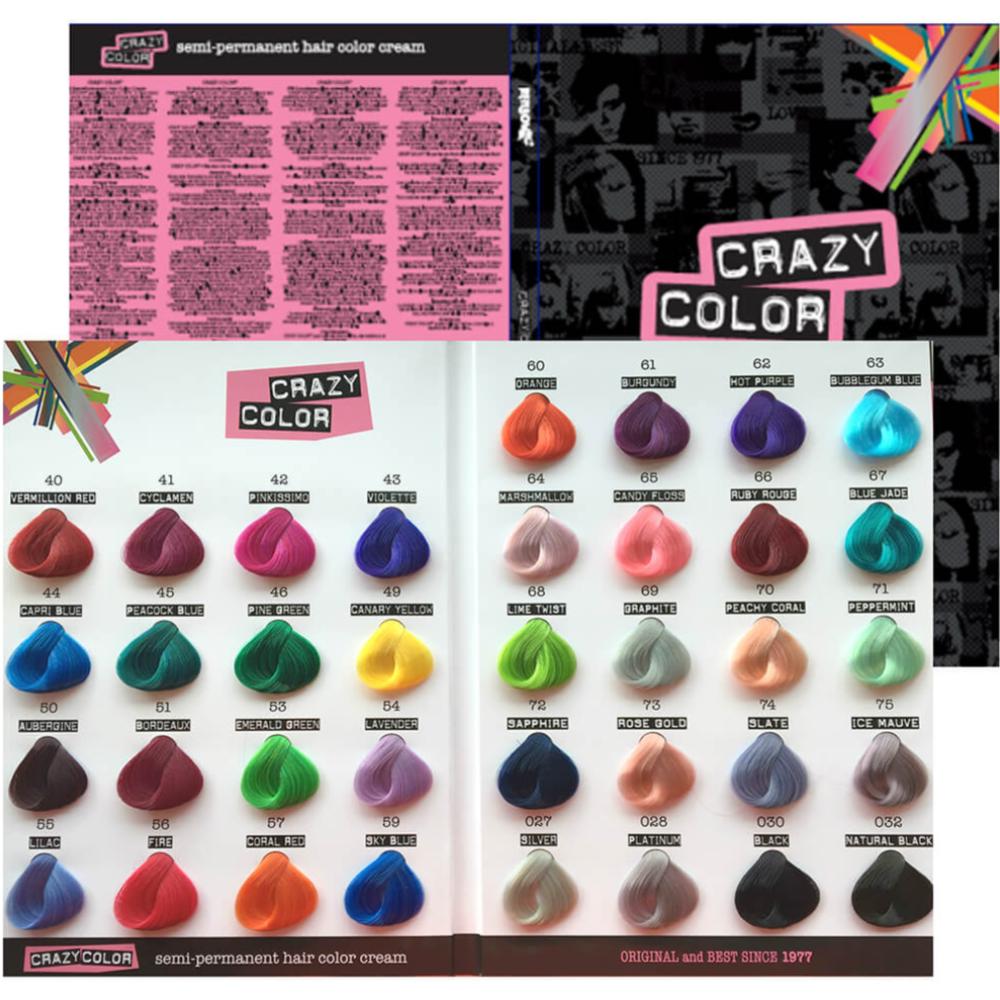 Crazy Color Shade Chart - Small