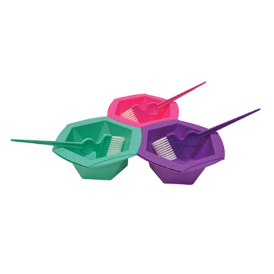 Soft 'N Style Interlocking Bowl and Brush Set