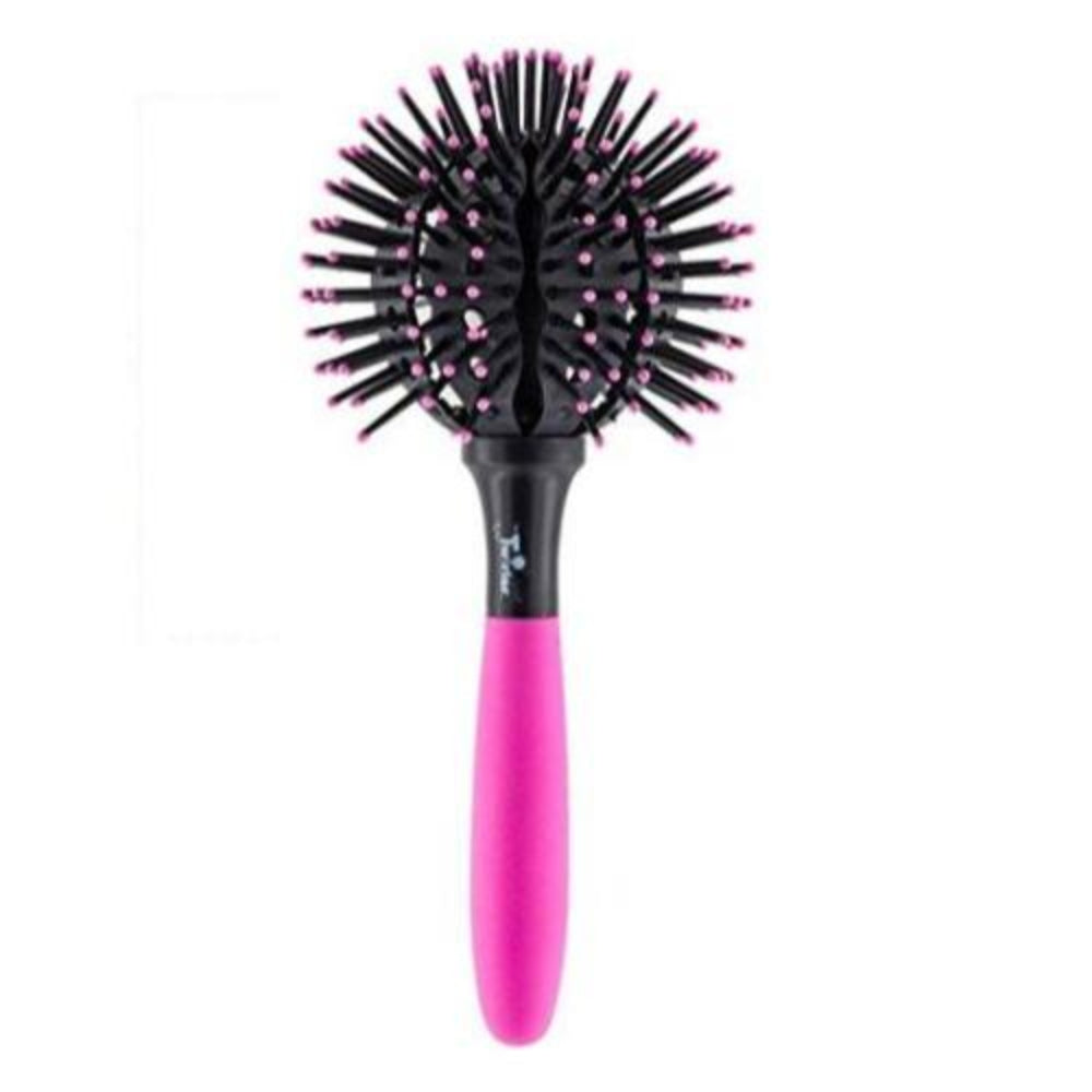 The Twirler Ball Brush - Neon Pink
