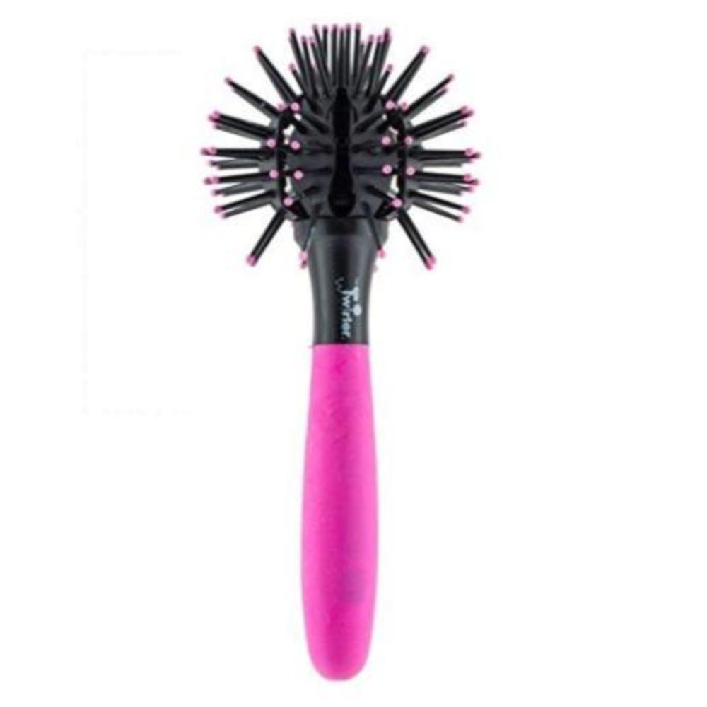 The Twirler Ball Brush - Neon Pink