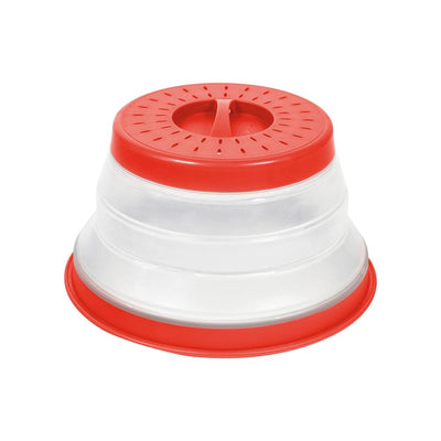 Tovolo Small Collapsible Microwave Lid - Candy Apple