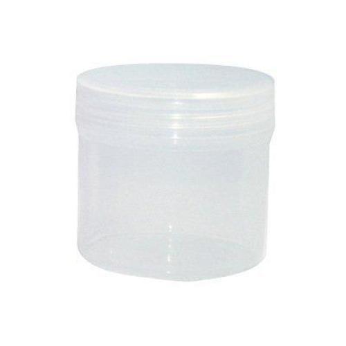 Small Plastic Jar 3.4oz with screw on lid