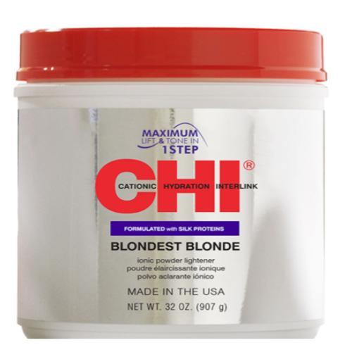 CHI Blondest Blonde Ionic Powder Lightener with Silk Proteins 32oz