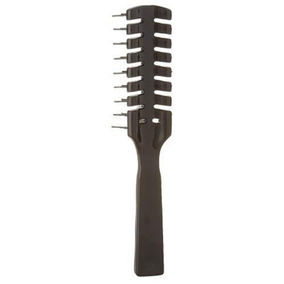 Scalpmaster 7 Rows Vent Hair Stylist Brush- Black