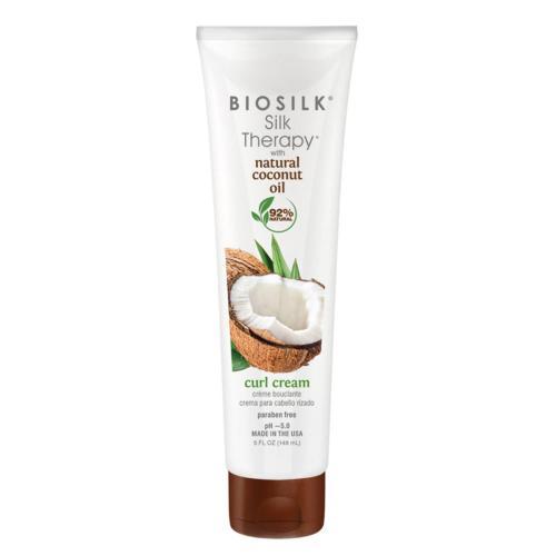 Biosilk Silk Therapy Coconut Curl Cream 5 oz.