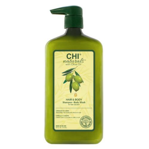 CHI Naturals Shampoo and Body Wash with Olive Oil 11.5 oz