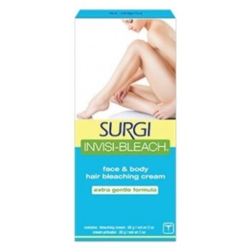 SurgiCare Invisi-Bleach Hair Bleaching Cream, Gentle Formula 1.5 oz