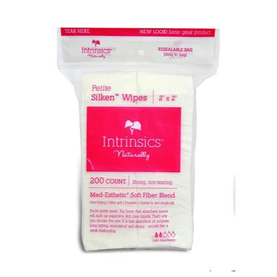 Intrinsics Petite Silken Wipes- 2x2-200ct