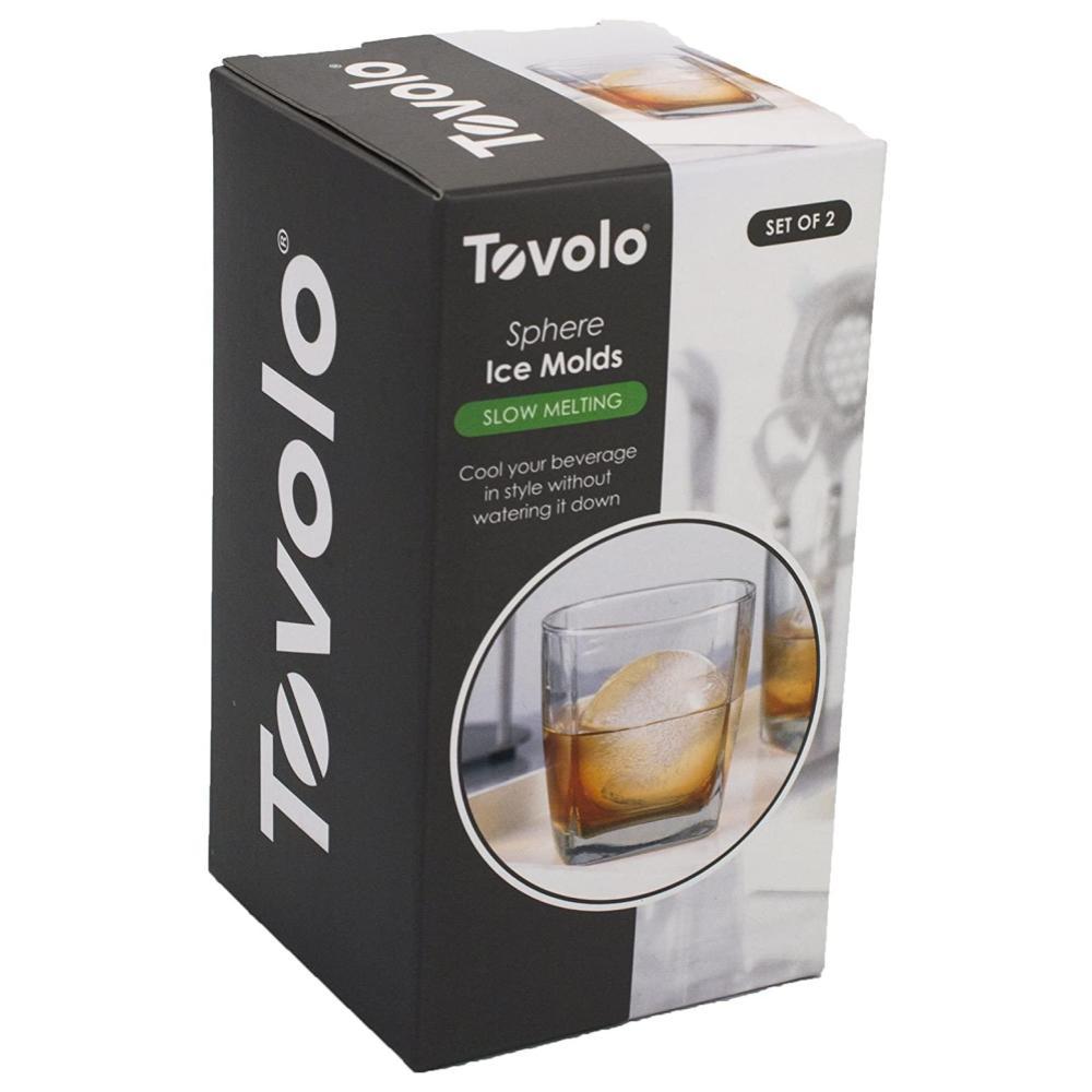 Tovolo King Cube Ice Trays , Candy Apple - Set of 2