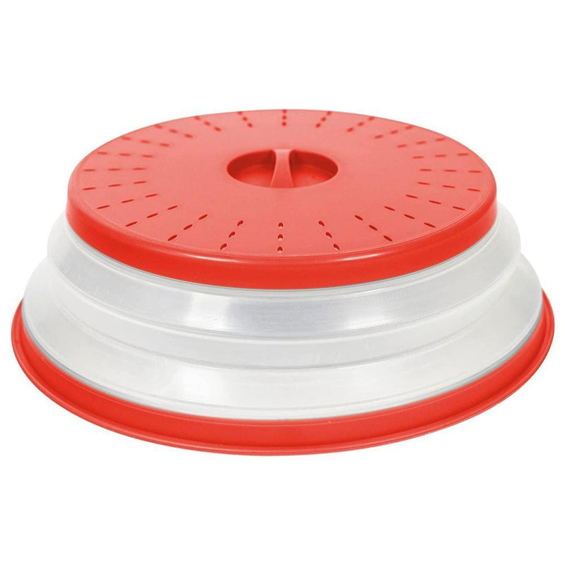 Tovolo Large Collapsible Microwave Lid- Candy Apple