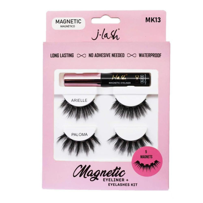 JLash Magnetic Eyeliner and Eyelash Kit- Arielle and Paloma