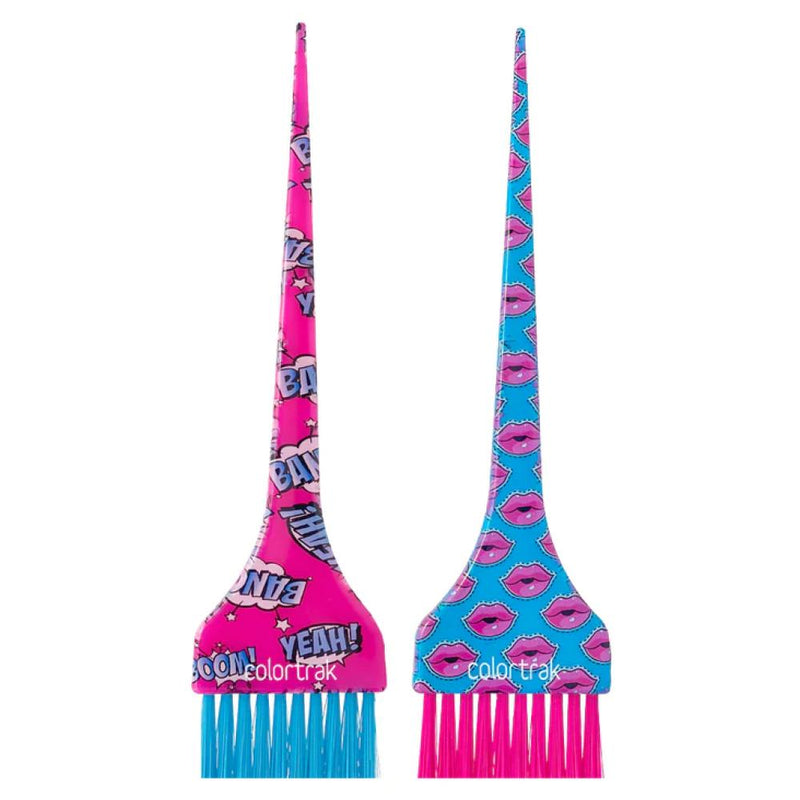 Colortrak Pop Kiss Color Brushes - 2 pc
