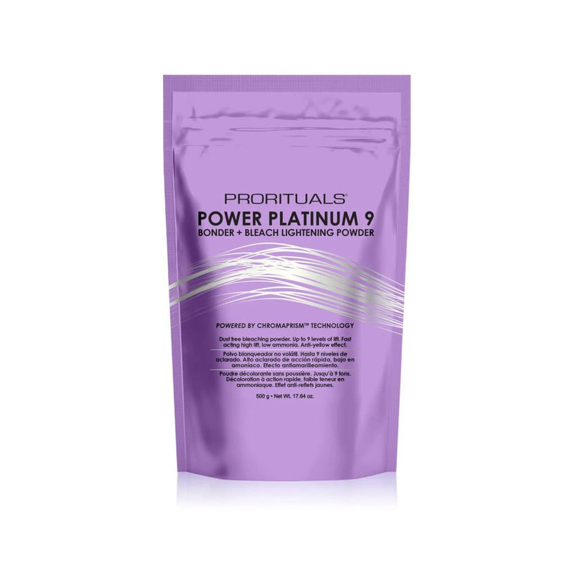 Prorituals Power Platinum 9 Bonder Bleach Powder 17.64oz