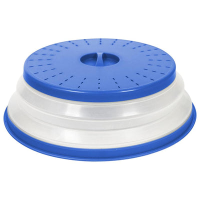 Tovolo Large Collapsible Microwave Lid- Status Blue