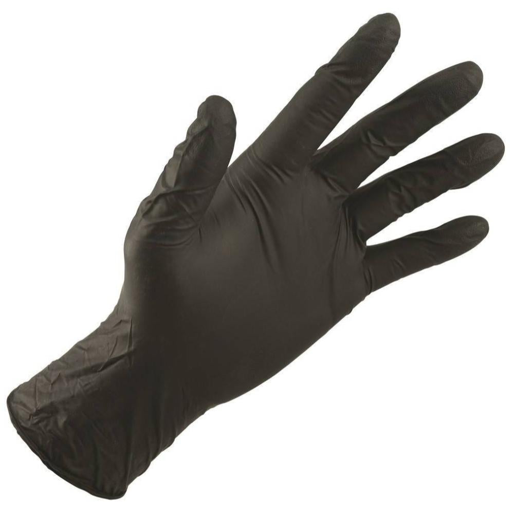 Gloves Powder-Free Nitrile Gloves - Black – Beauty Supply 123 Outlet