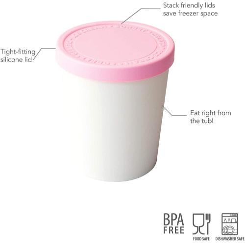 Tovolo Sweet Treat Ice Cream Tub - Pink