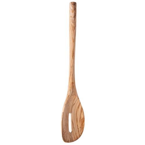 Tovolo Wooden Slotted Kitchen Spoon- Olivewood