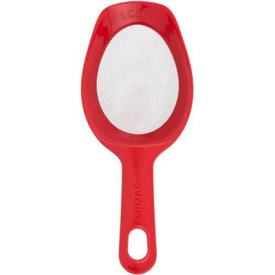 Tovolo 1 Cup Scoop & Sift- Red