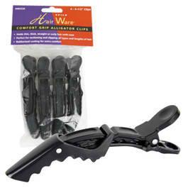 HAIRWARE Comfort Grip Alligator Clips - beautysupply123