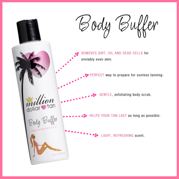 Body Buffer Exfoliating Peppermint Body Scrub